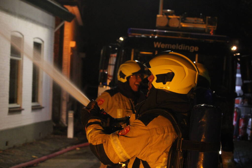 Schoorsteenbrand snel onder controle