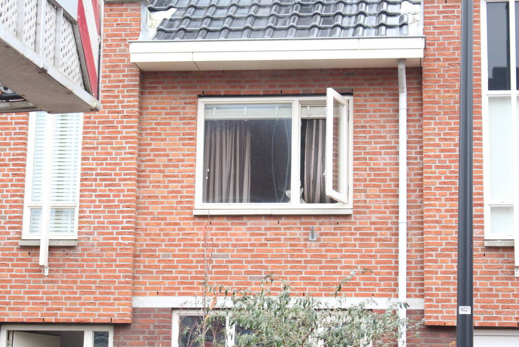 Flinke rookontwikkeling bij woningbrand