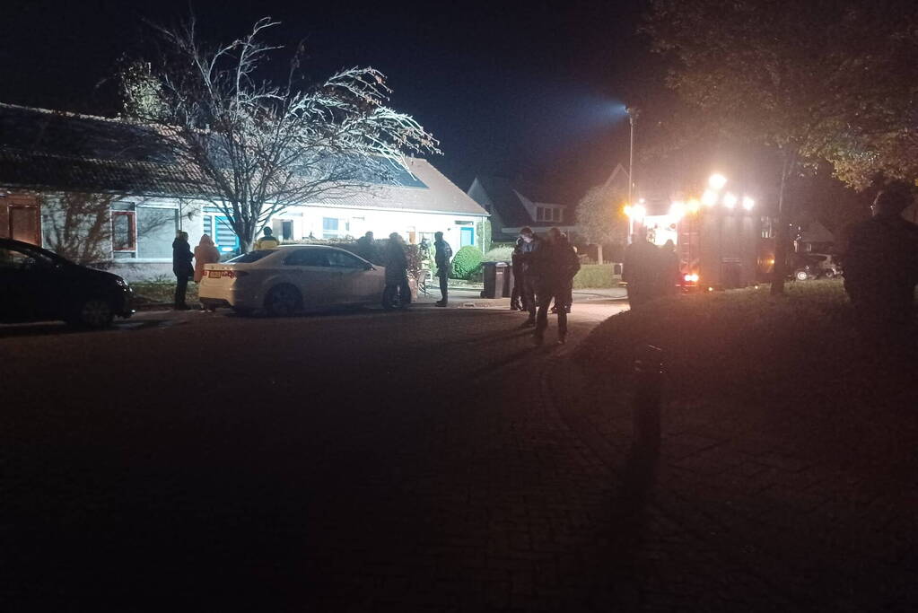 Persoon gewond bij brand in woning