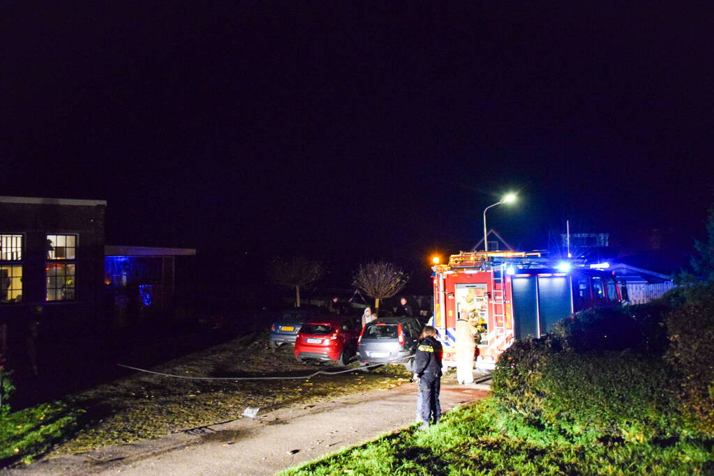 Middelbrand in bed and breakfast