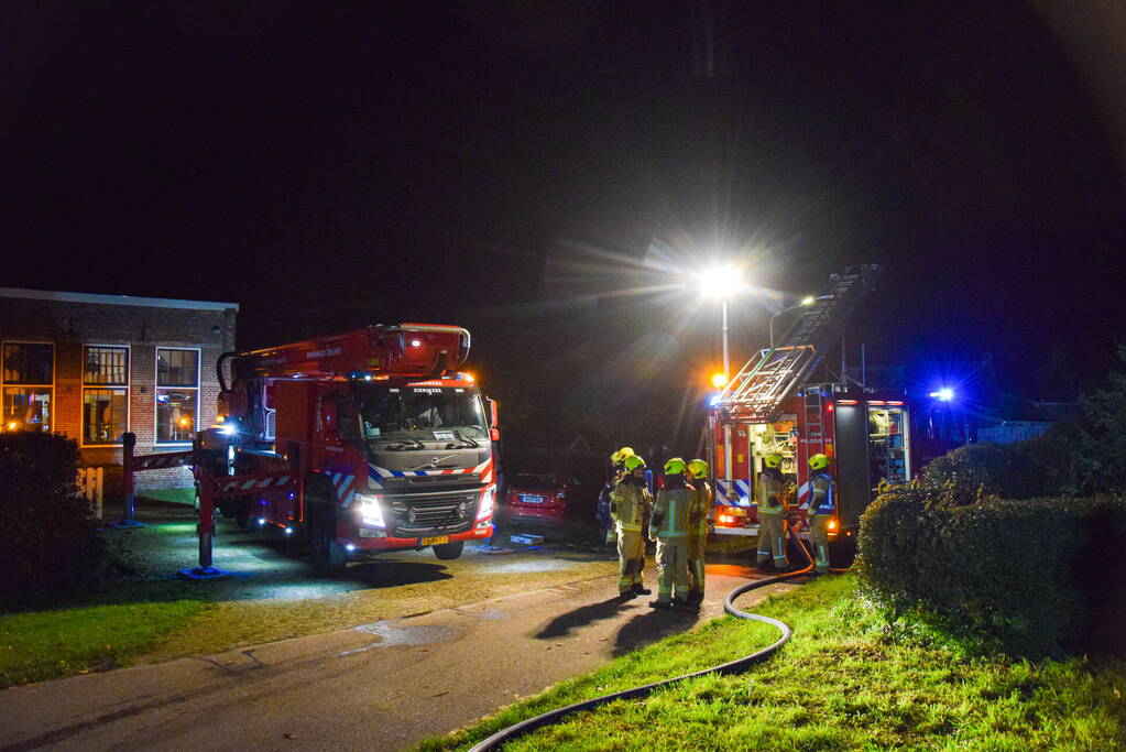 Middelbrand in bed and breakfast