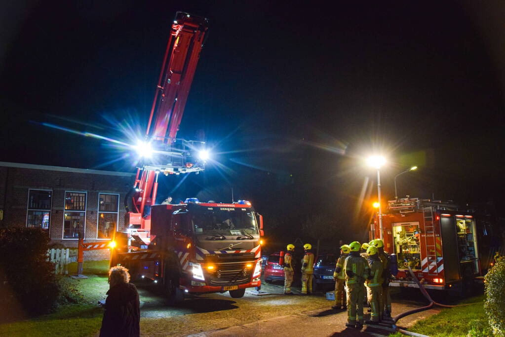 Middelbrand in bed and breakfast