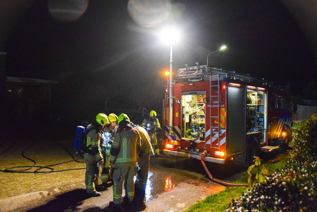 Middelbrand in bed and breakfast