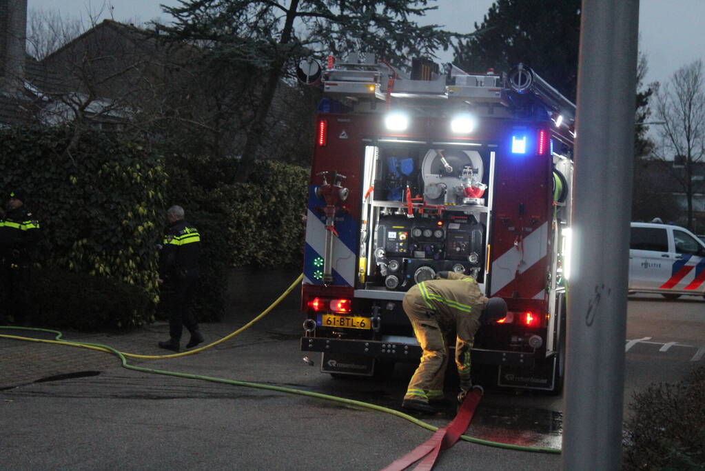 Woningbrand snel onder controle