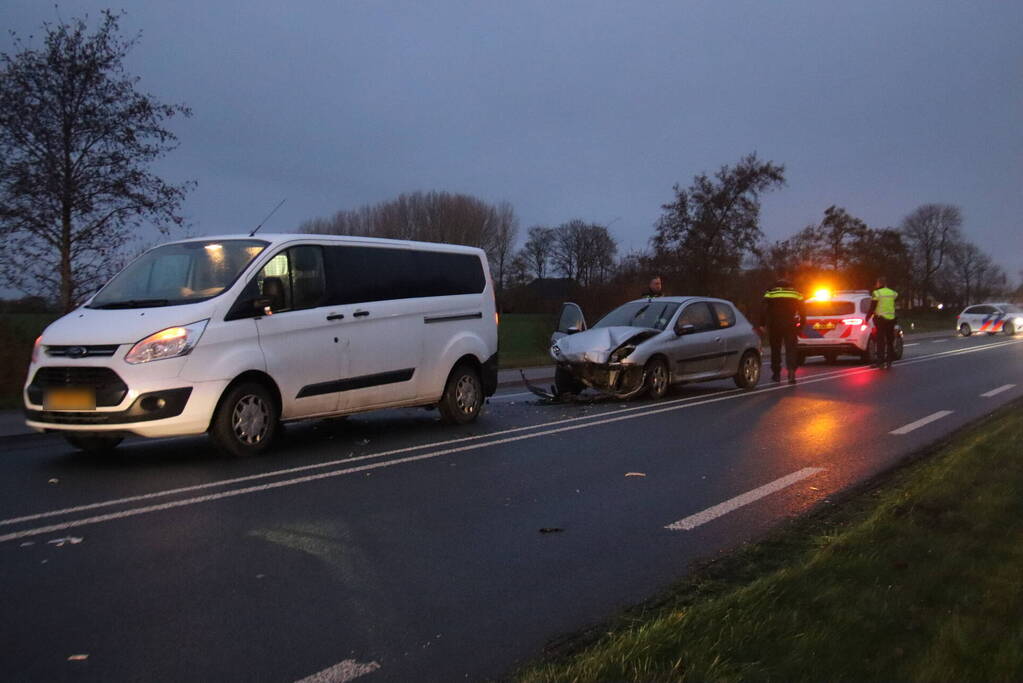Flinke schade bij kop-staartbotsing