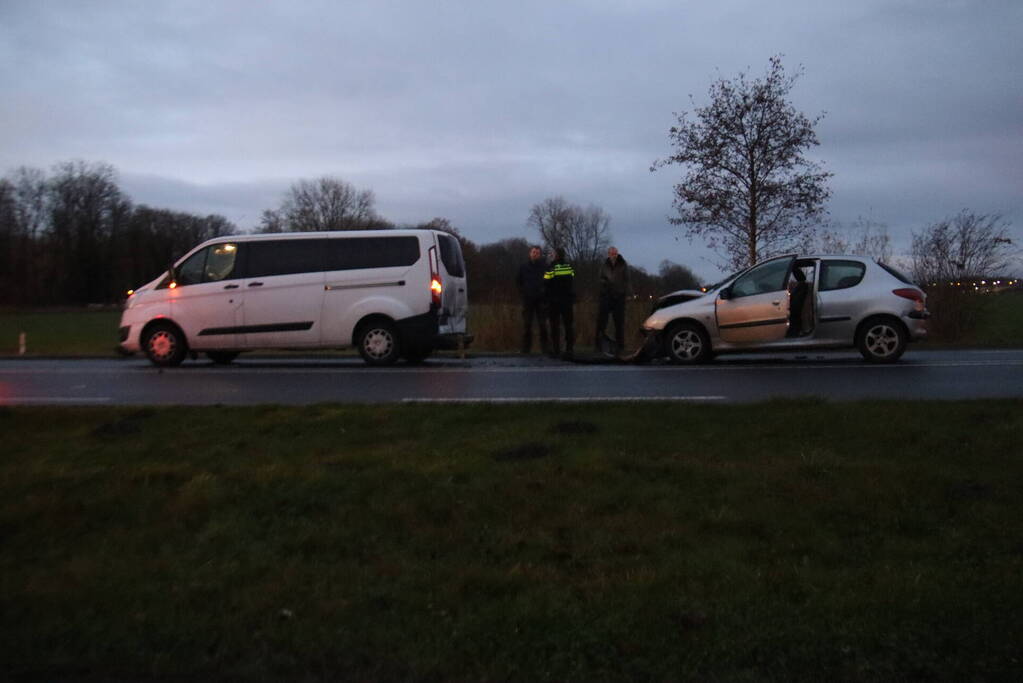 Flinke schade bij kop-staartbotsing
