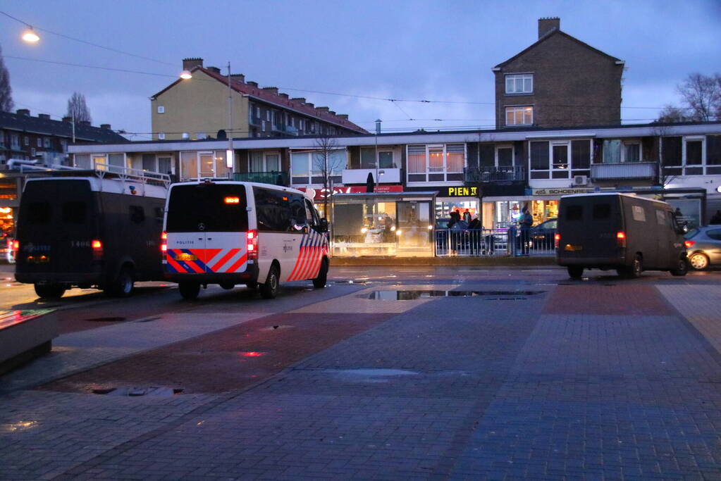Mobiele Eenheid paraat tijdens Marokko Spanje
