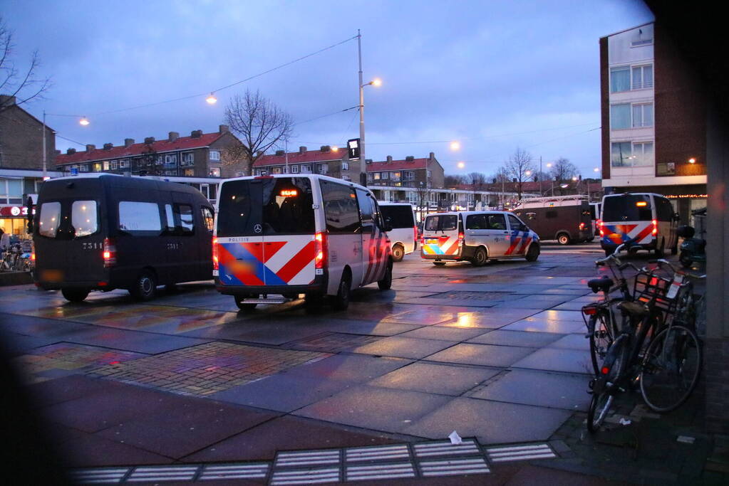 Mobiele Eenheid paraat tijdens Marokko Spanje