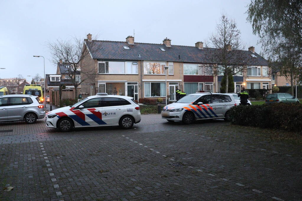 Traumahelikopter landt op grasveld