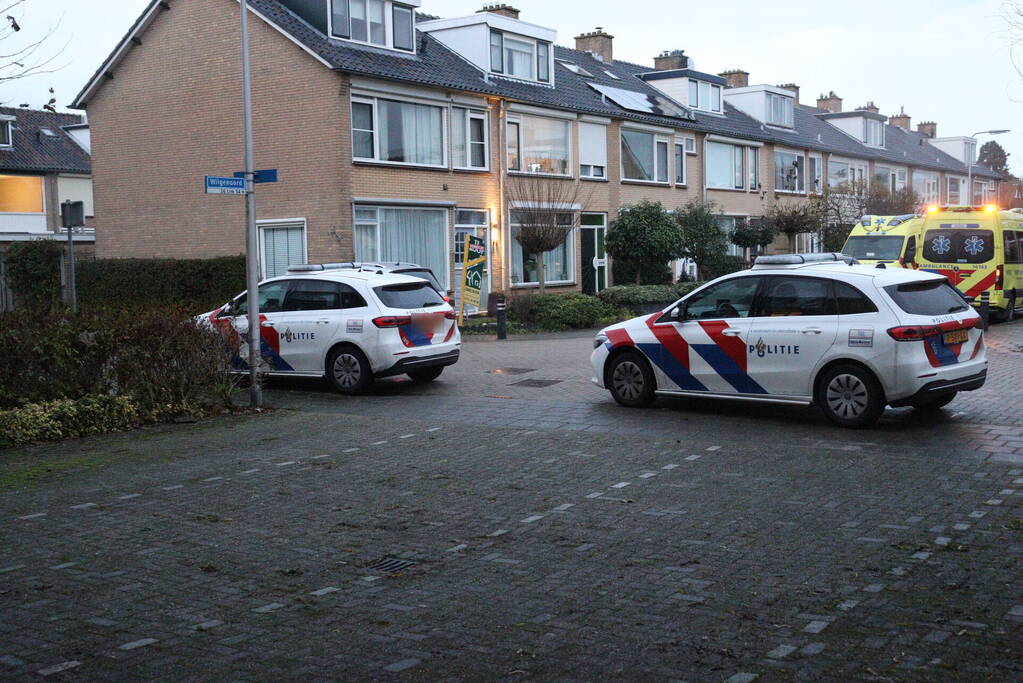 Traumahelikopter landt op grasveld