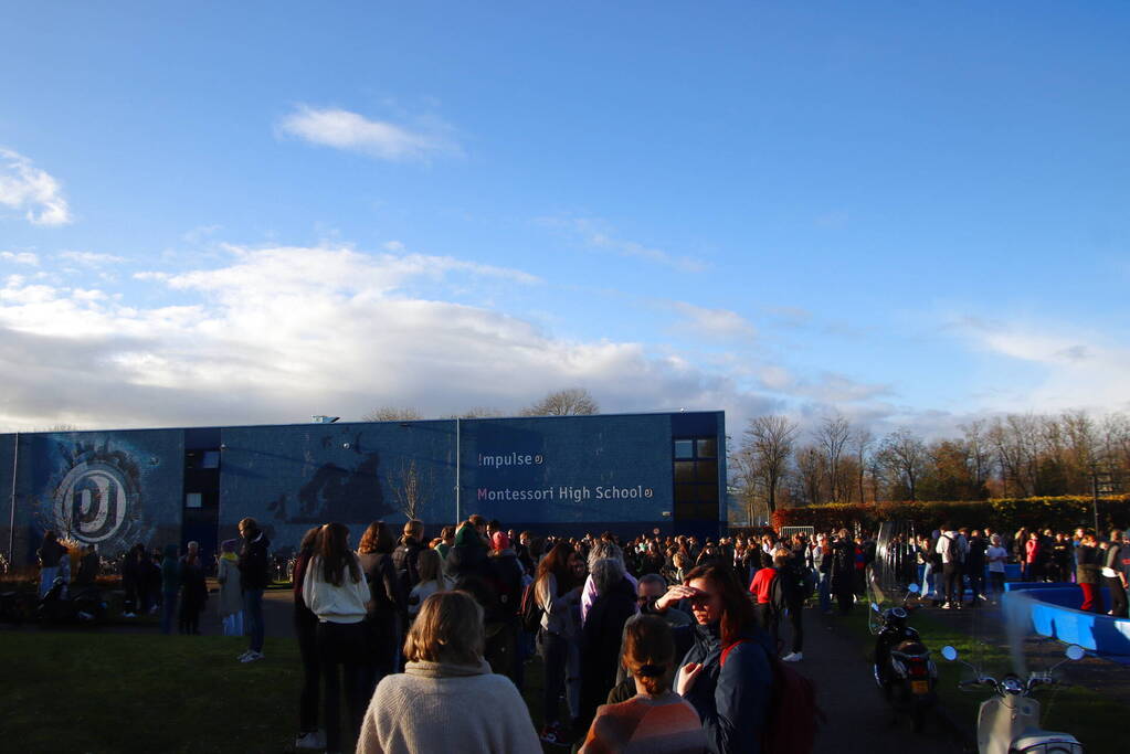 !mpulse - Piter Jelles school ontruimd door brand