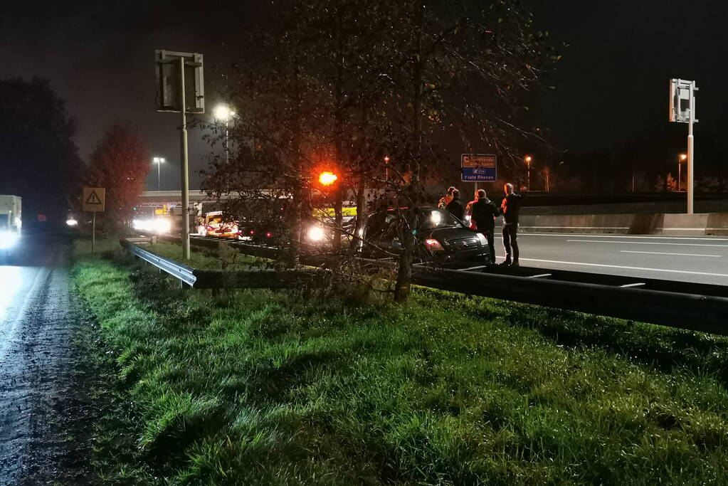 Vertraging na kop-staart botsing