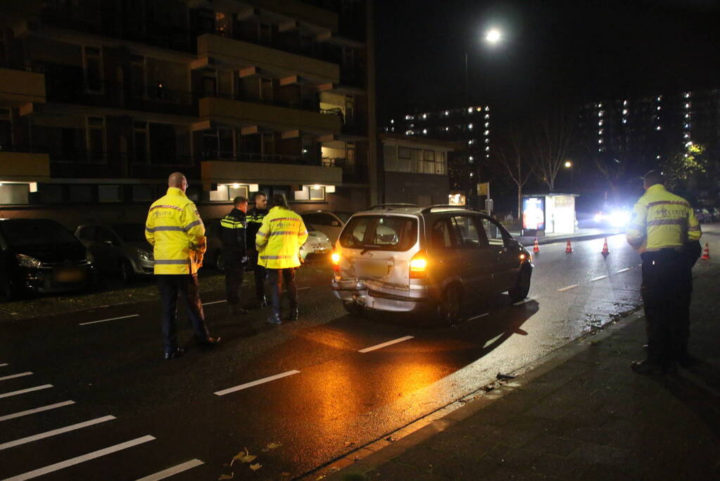 Automobilist gewond bij aanrijding
