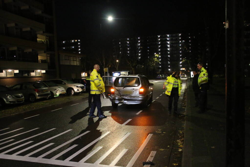 Automobilist gewond bij aanrijding