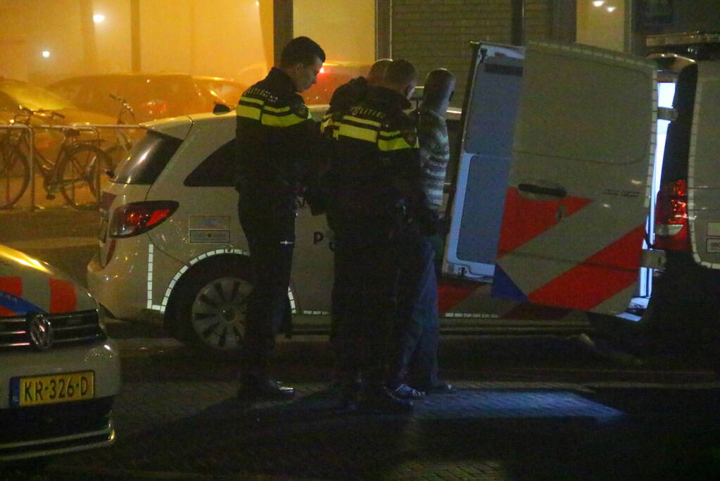 Aanhouding en gewonde bij steekpartij