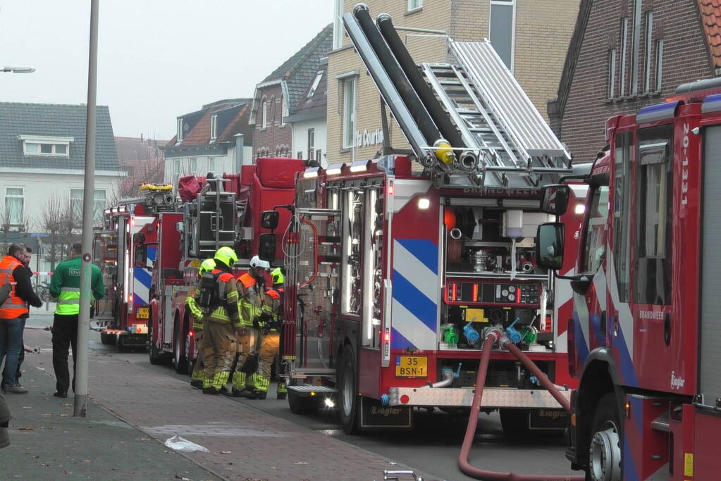Gewonde bij grote brand in kerk
