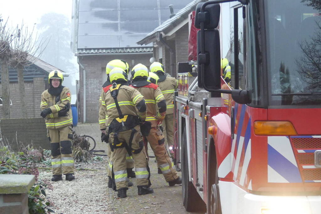 Schoorsteenbrand snel onder controle