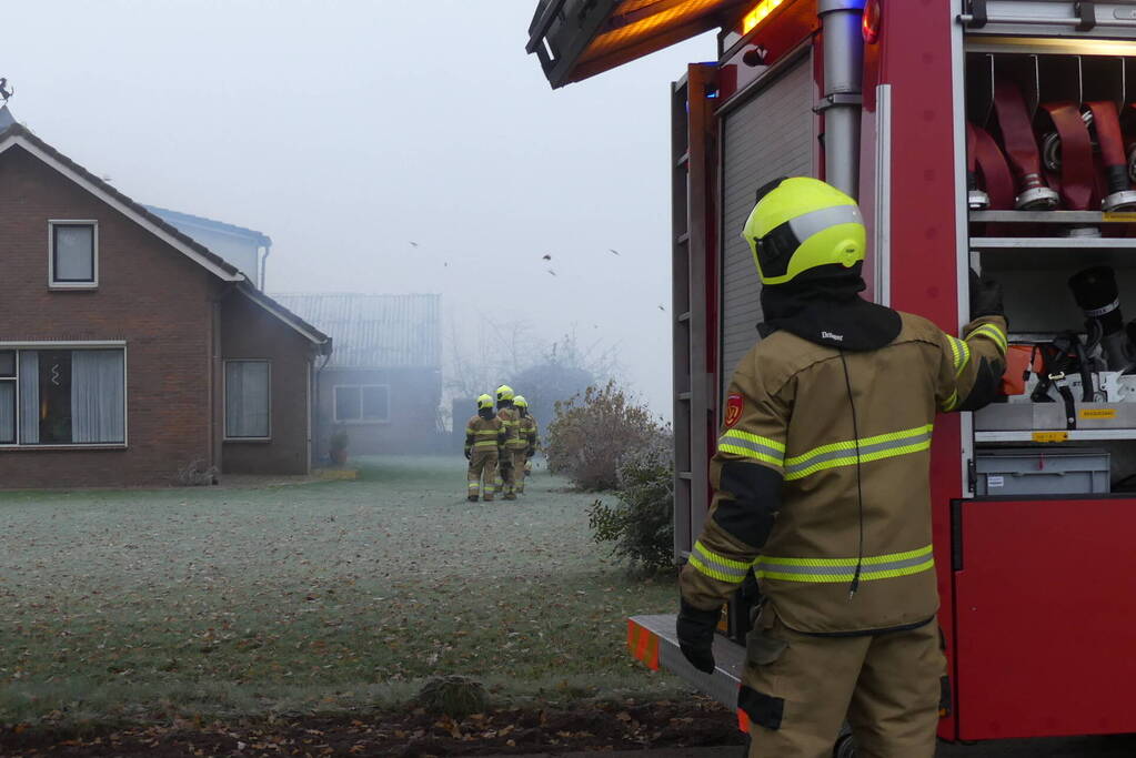 Schoorsteenbrand snel onder controle