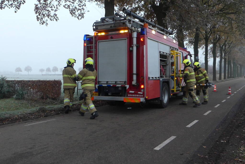 Schoorsteenbrand snel onder controle