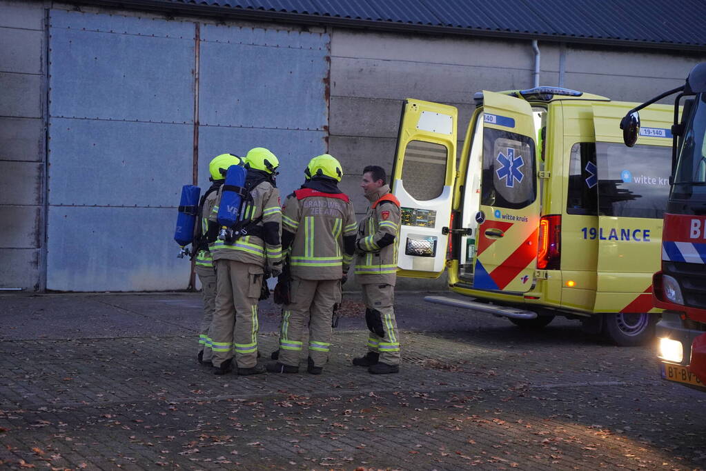Gewonden na vreemde lucht, brandweer doet onderzoek