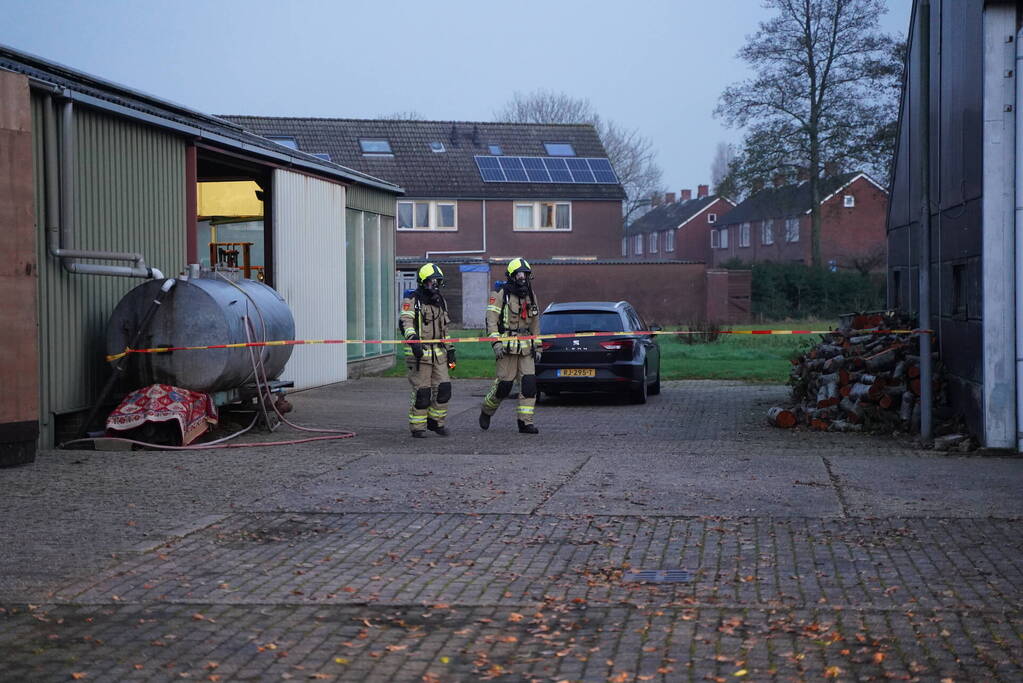 Gewonden na vreemde lucht, brandweer doet onderzoek