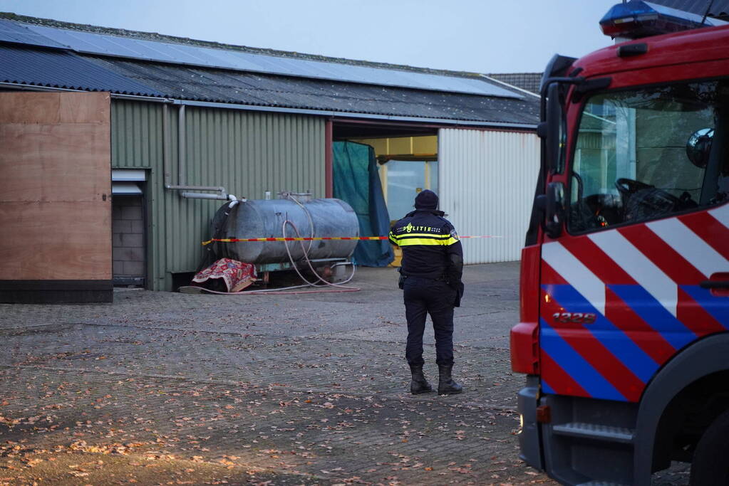 Gewonden na vreemde lucht, brandweer doet onderzoek