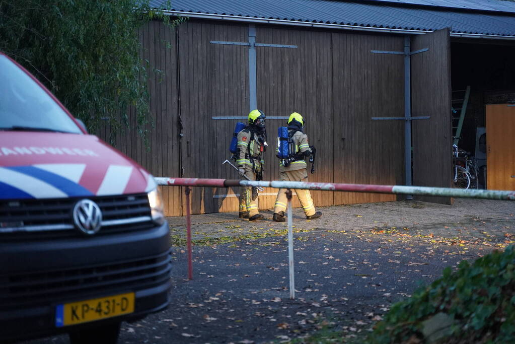 Gewonden na vreemde lucht, brandweer doet onderzoek