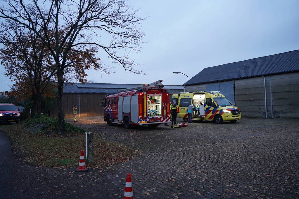 Gewonden na vreemde lucht, brandweer doet onderzoek