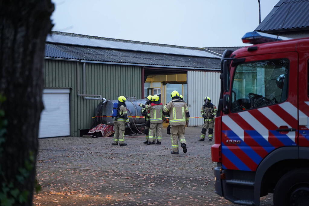Gewonden na vreemde lucht, brandweer doet onderzoek