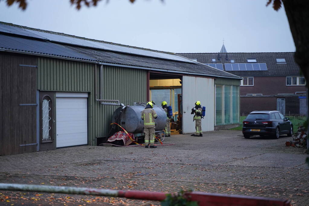 Gewonden na vreemde lucht, brandweer doet onderzoek