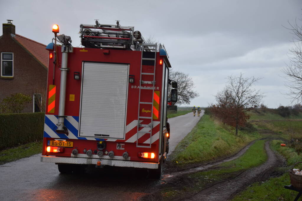 Weg afgesloten vanwege gaslucht