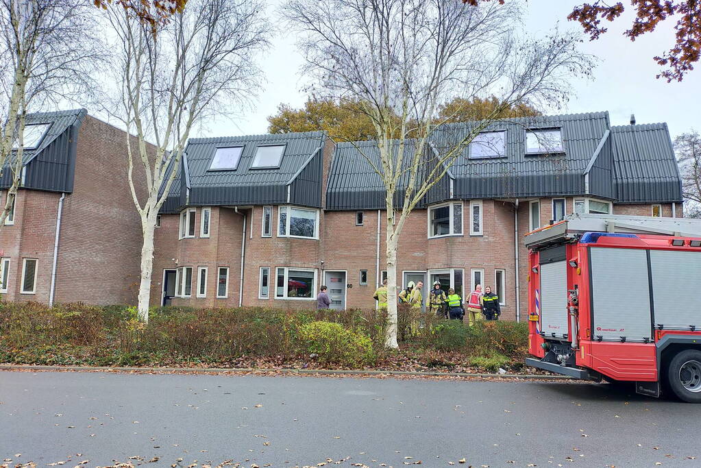 Koolmonoxide melder gaat af in woning