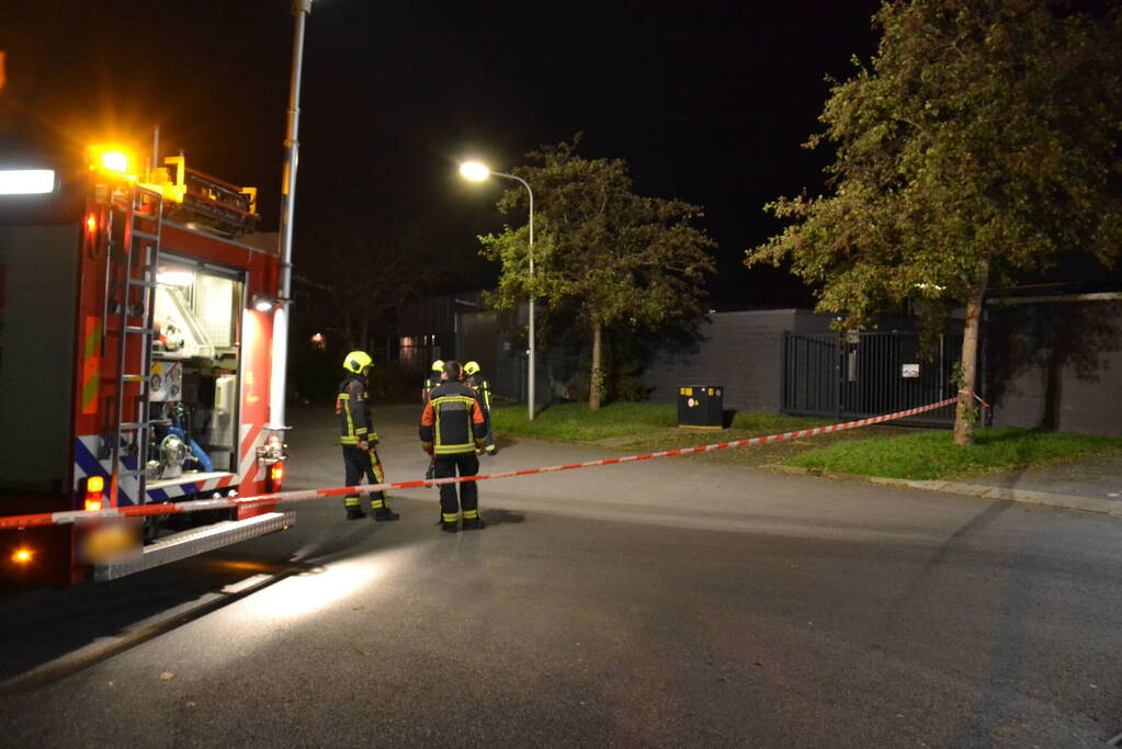 Gaslekkage bij verdeelkast