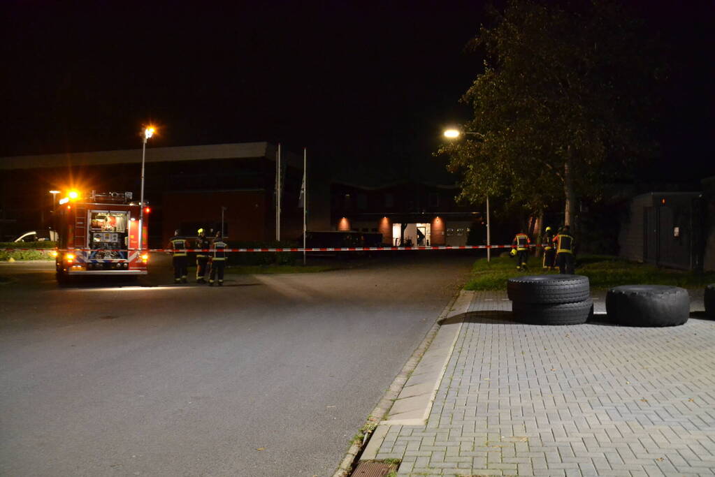 Gaslekkage bij verdeelkast