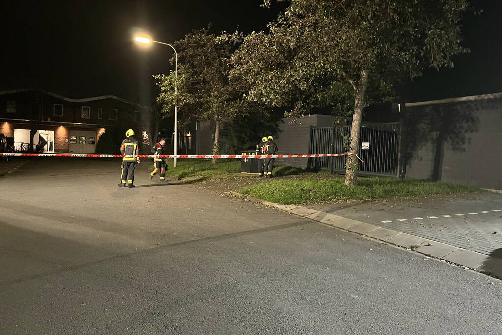 Gaslekkage bij verdeelkast