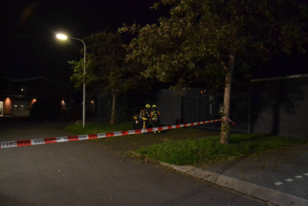 Gaslekkage bij verdeelkast