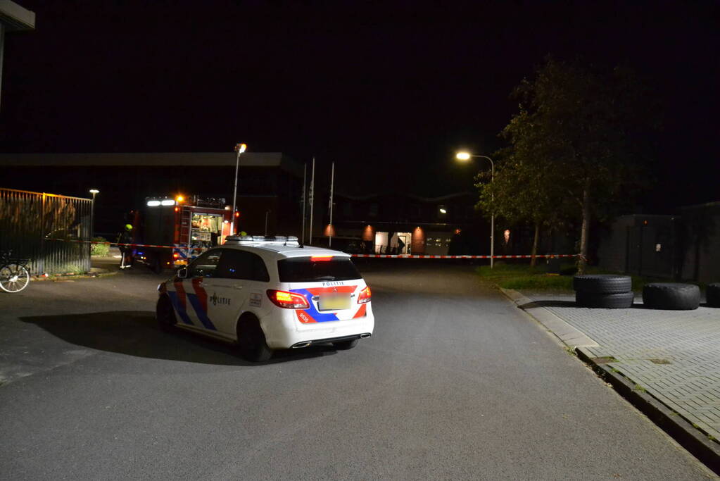 Gaslekkage bij verdeelkast