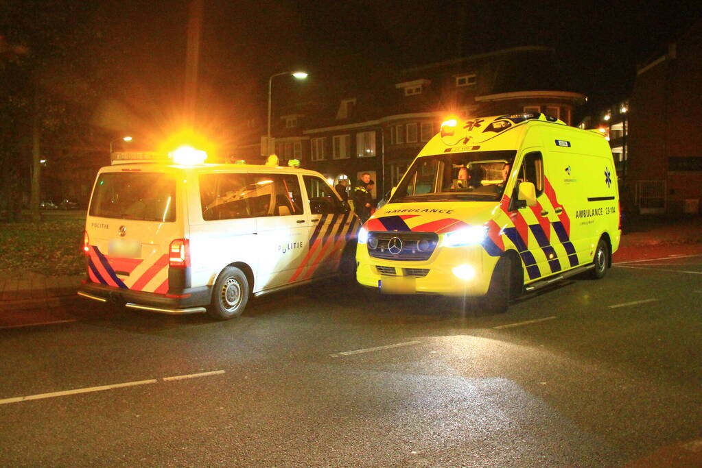 Maaltijdbezorger gewond na val met scooter