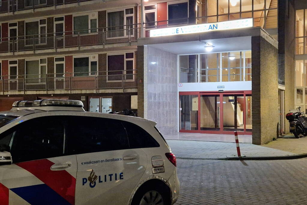 Onderzoek bij woning na nachtelijke woningoverval