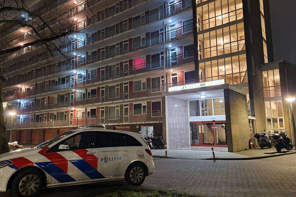 Onderzoek bij woning na nachtelijke woningoverval