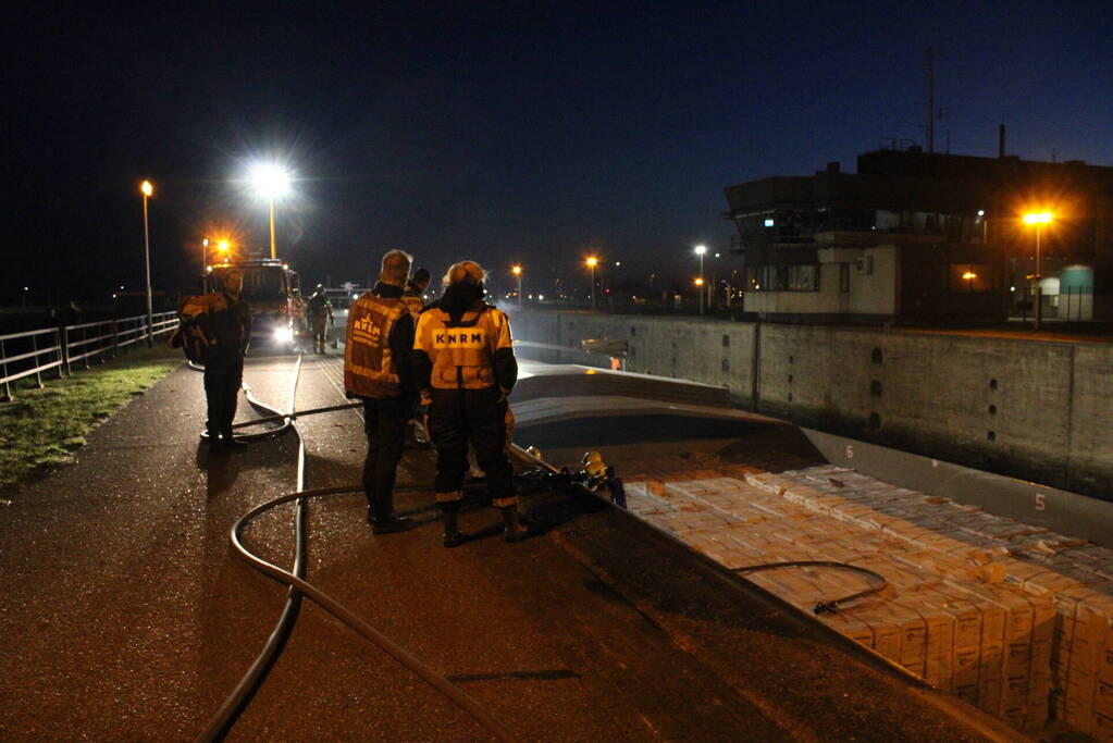 Brand in ruim van schip