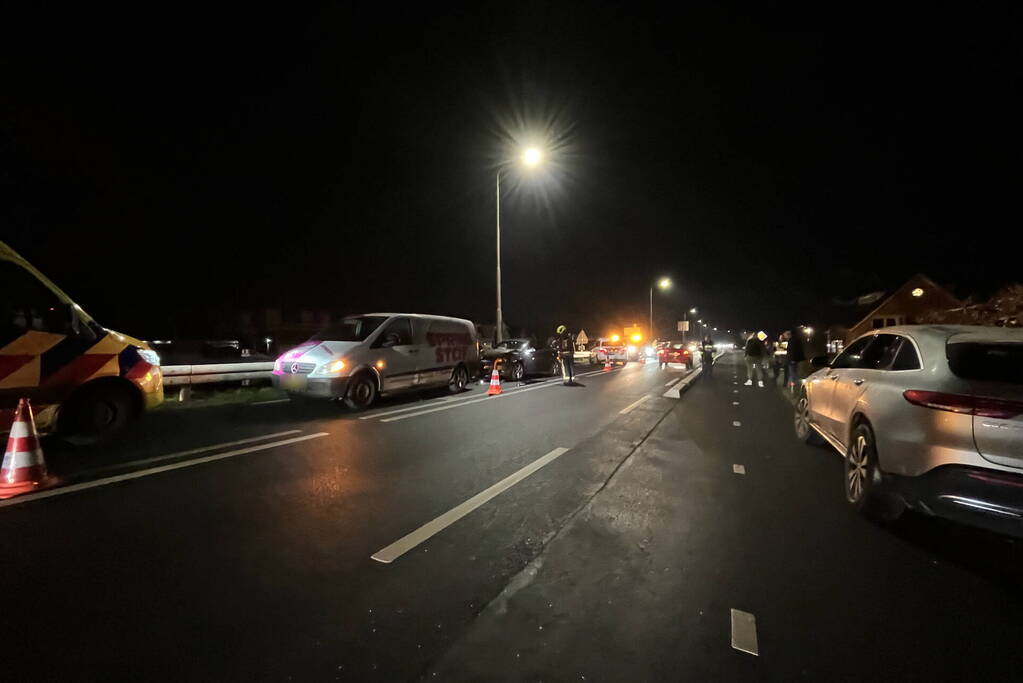 Schade bij kop-staartbotsing