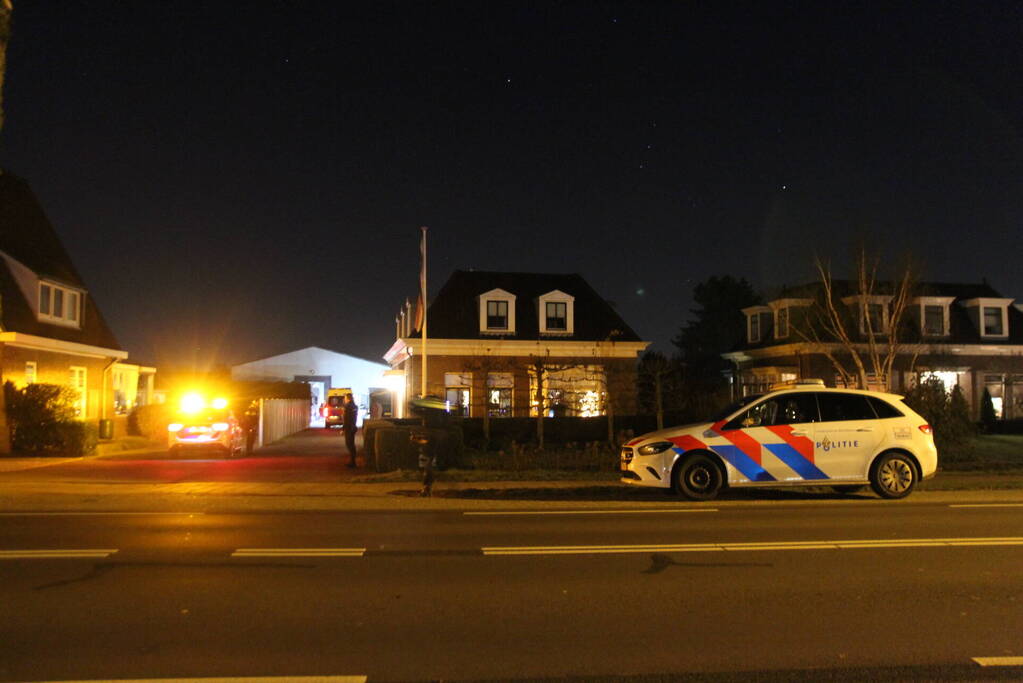 Traumahelikopter ingezet na ernstig incident bij loods