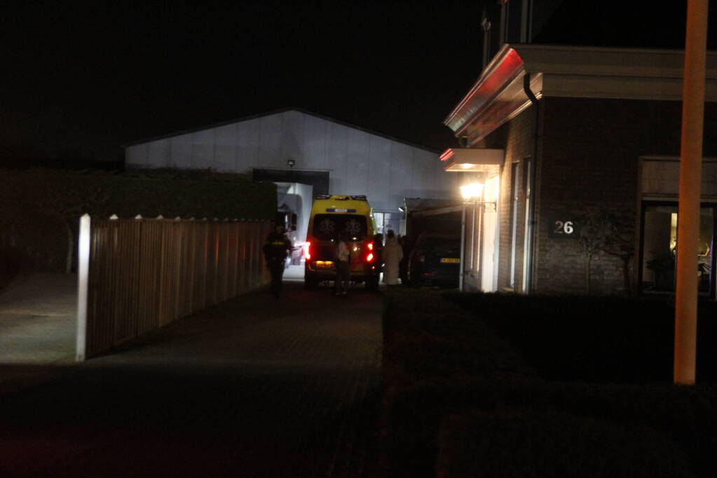 Traumahelikopter ingezet na ernstig incident bij loods