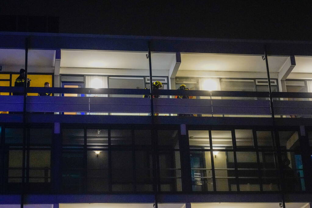 Gewonde bij brand in flatwoning
