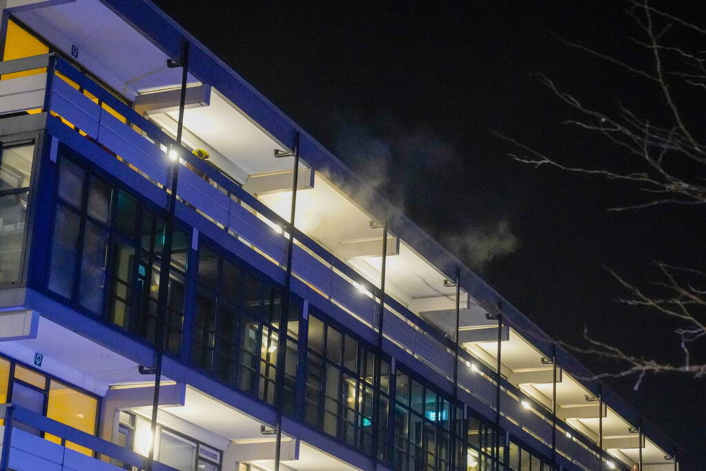 Gewonde bij brand in flatwoning