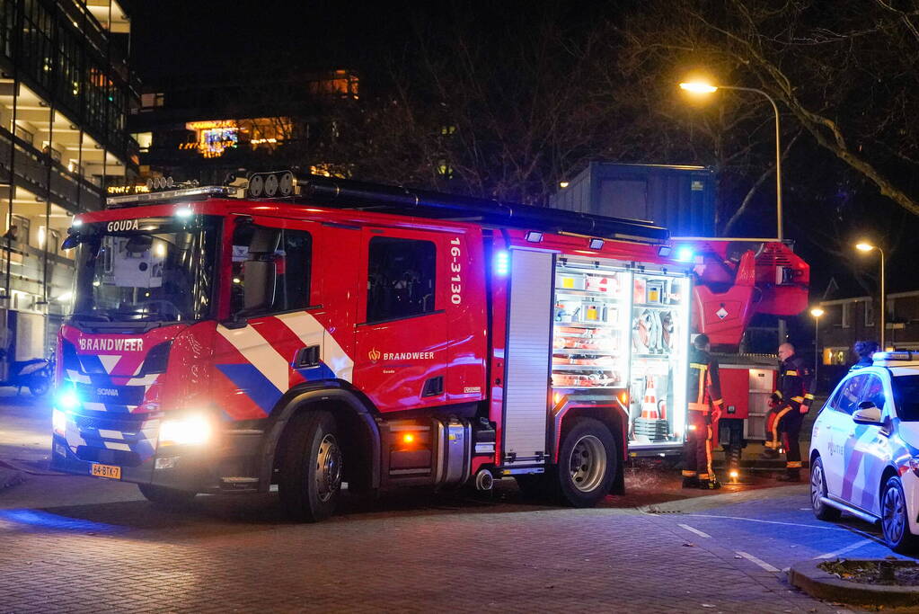 Gewonde bij brand in flatwoning