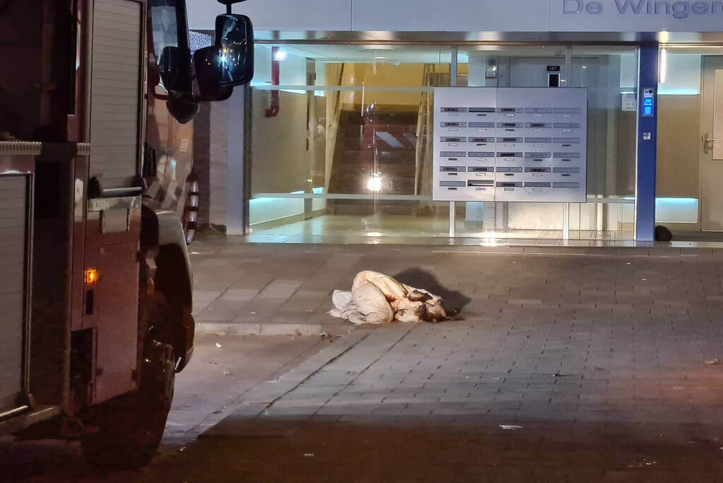 Gewonde bij brand in flatwoning