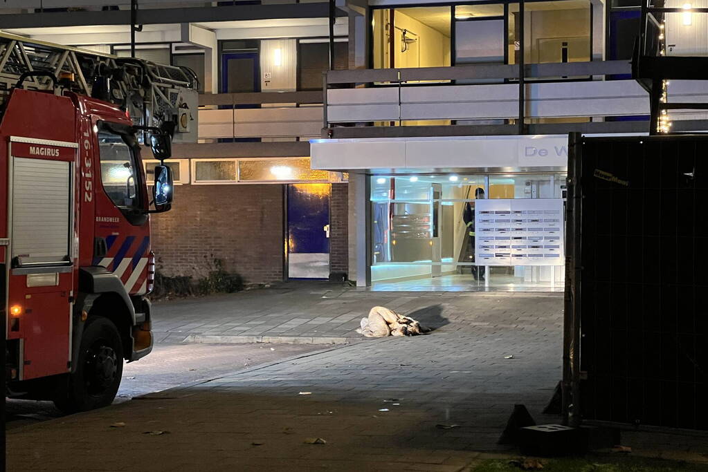 Gewonde bij brand in flatwoning