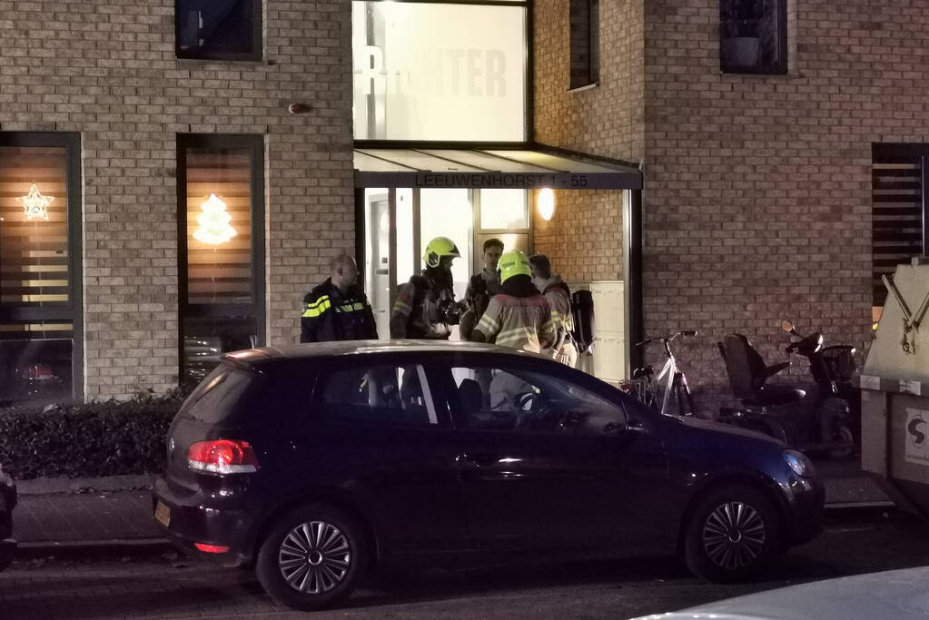 Flatgebouw ontruimd vanwege gaslekkage